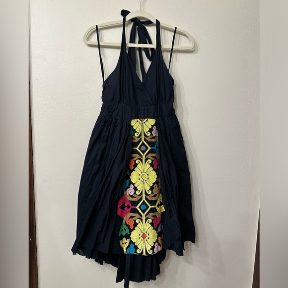 Anthropologie Floreat Palenque Asymetrical Dress Sz 8 - Picture 2 of 7